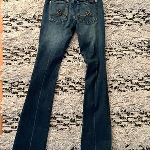 Low Pro Seven straight leg boot cut jeans